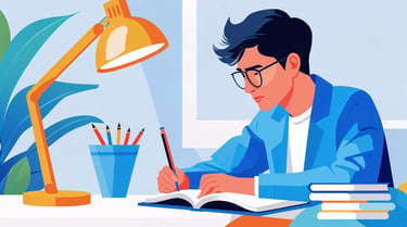Student new to the U.S. school system receiving academic support