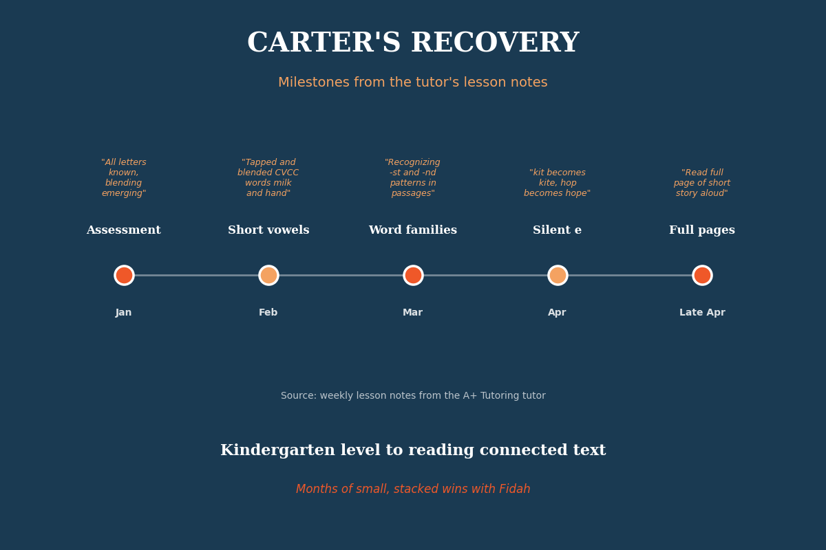 A+ Tutoring data visualization: topic graphic with logo