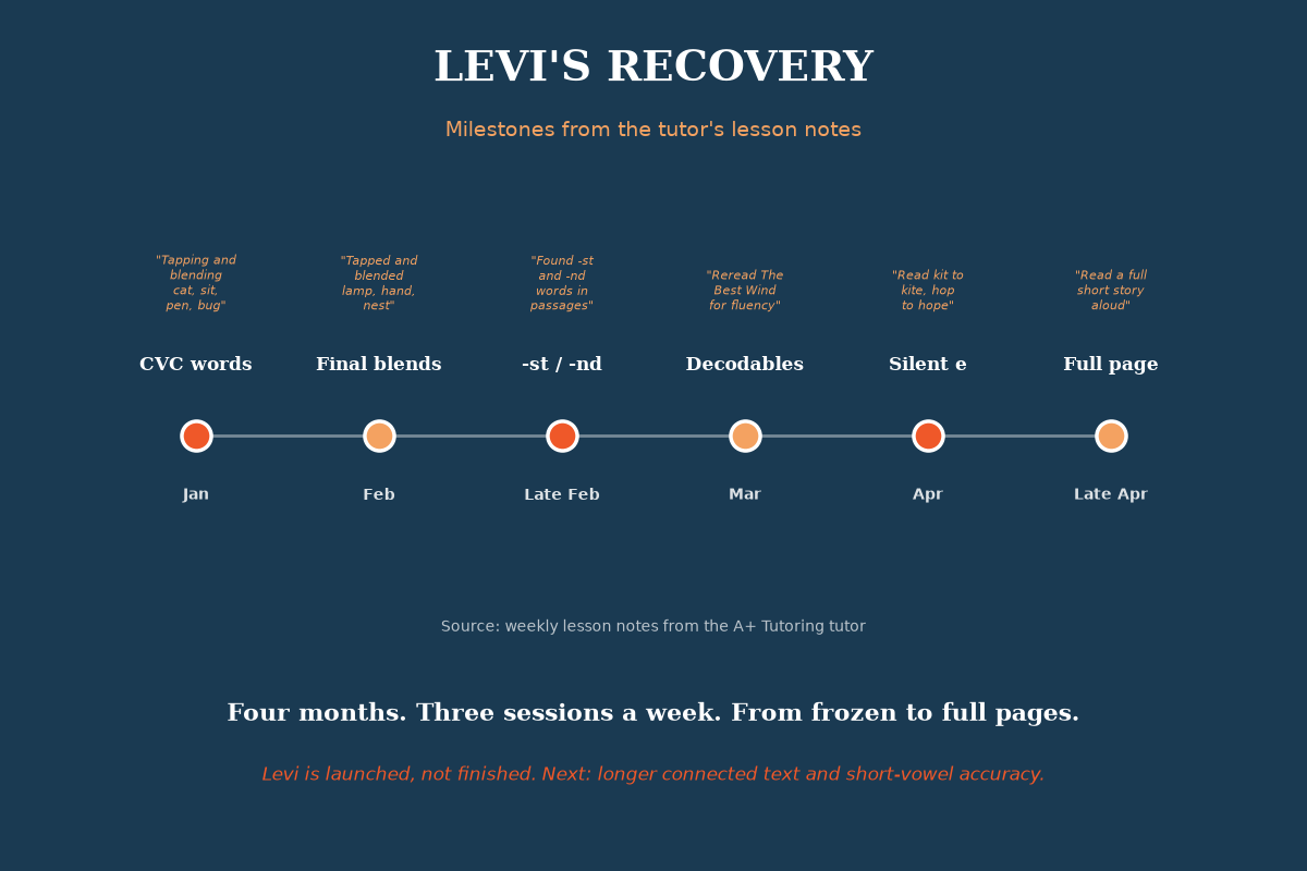 A+ Tutoring data visualization: topic graphic with logo